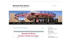 Desktop Screenshot of burbankparkdistrict.org